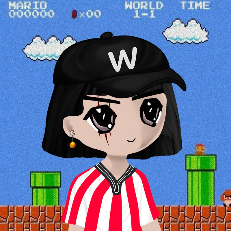Hoodilio Baby in a Mario world